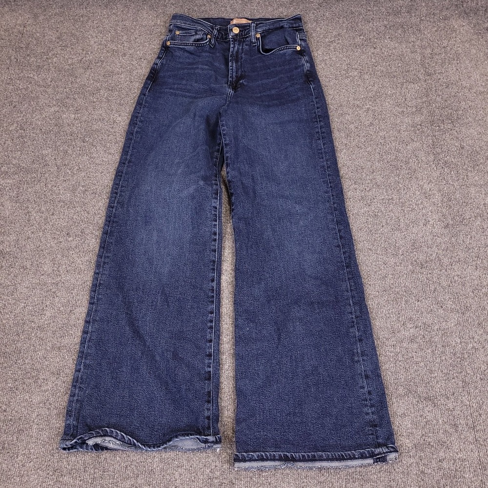 7 For All Mankind Luxe Vintage High Rise Flare Stretch Jeans Womens 27x31